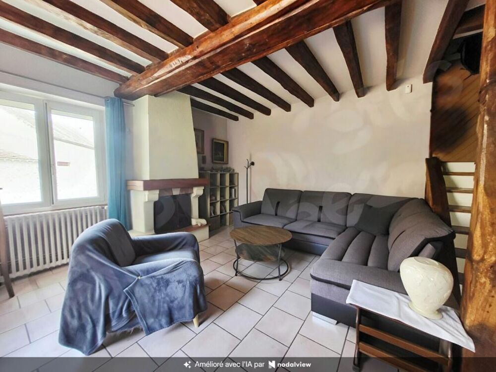 Maison en pierre 3 chambres, cour, garage