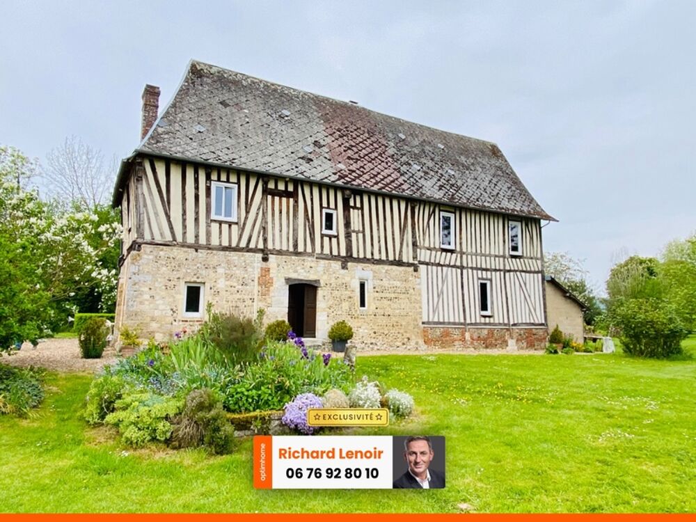Magnifique Manoir Normand 17 ème inscrit à l'inventaire supplémentaire des monuments historiques