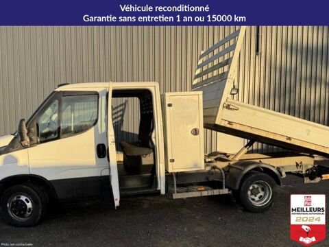 Daily 35C14 BENNE COFFRE DOUBLE CABINE RJ 6 places 2020 occasion 10150 Lavau