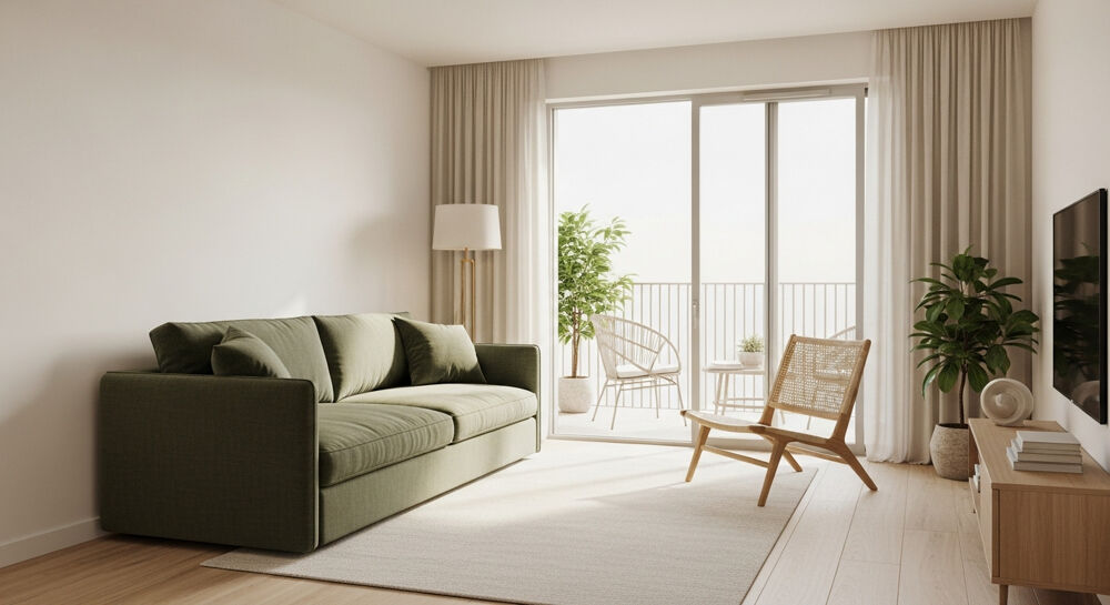 2 PIÈCES de 45m² + UN BALCON + PARKING - OZOIR-LA-FERRIÈRE