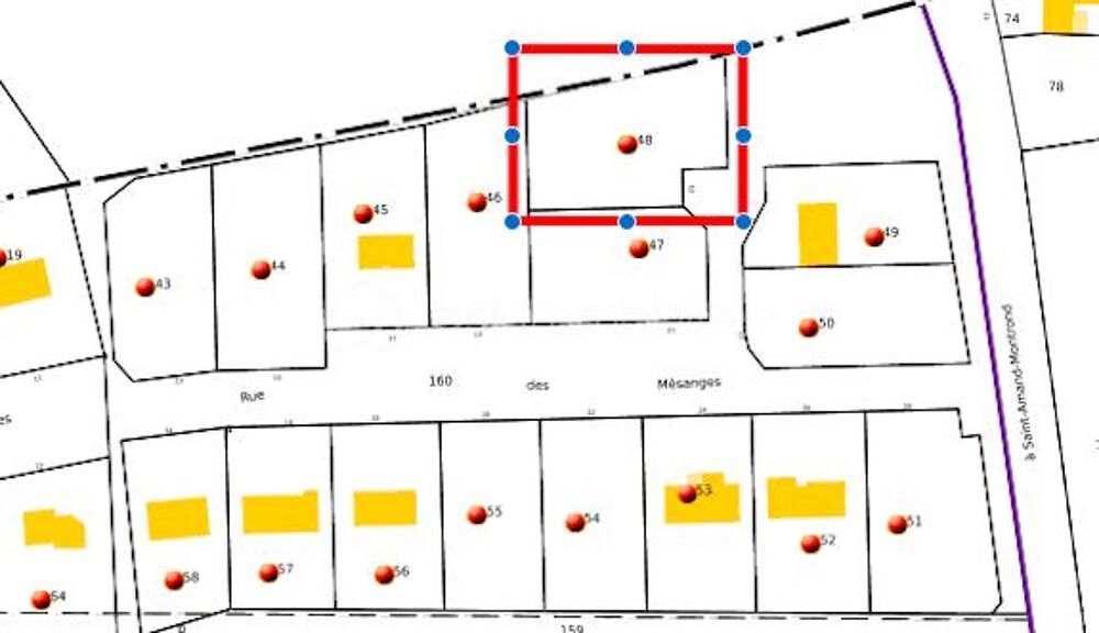 Vente Terrain Terrains à bâtir viabilisés – Vinon (18300) – De 955 m² à 1170 m² Vinon