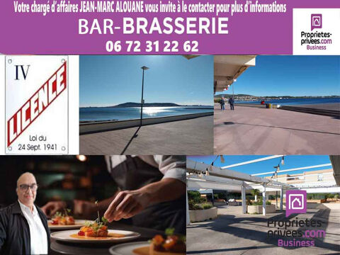 BALARUC LES BAINS - Glacier, Bar, Restaurant, Brasserie licence IV 659500 34540 Balaruc les bains