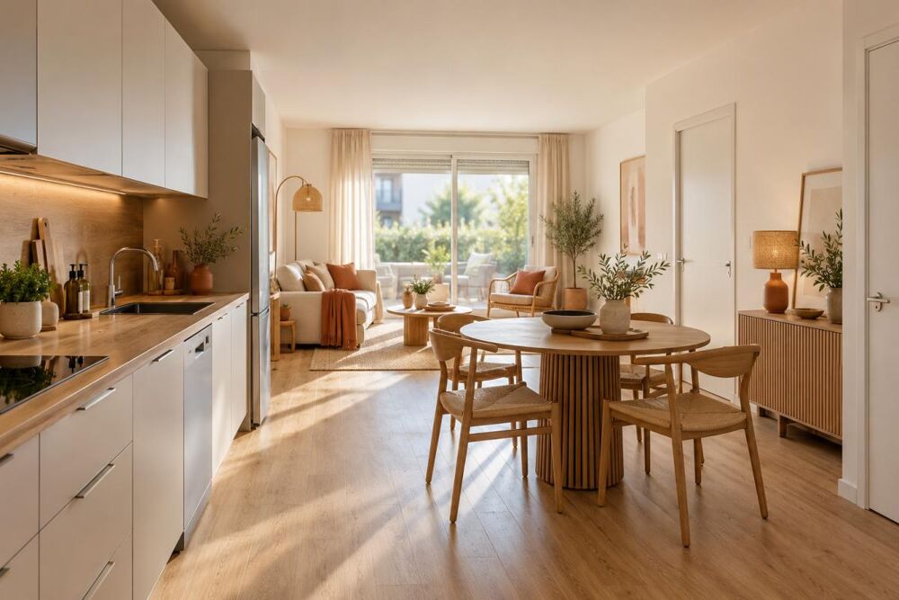 Vente Appartement REZ-DE-JARDIN OUEST – CAVE / PARKING INCLUS – PETITE RÉSIDENCE Annemasse