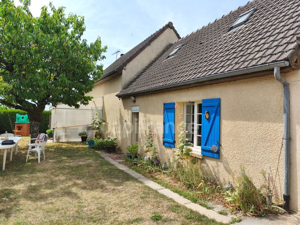 Maison familiale de 140 m² avec jardin clos  5 chambres  Broyes (51120), à proximité de Sézanne