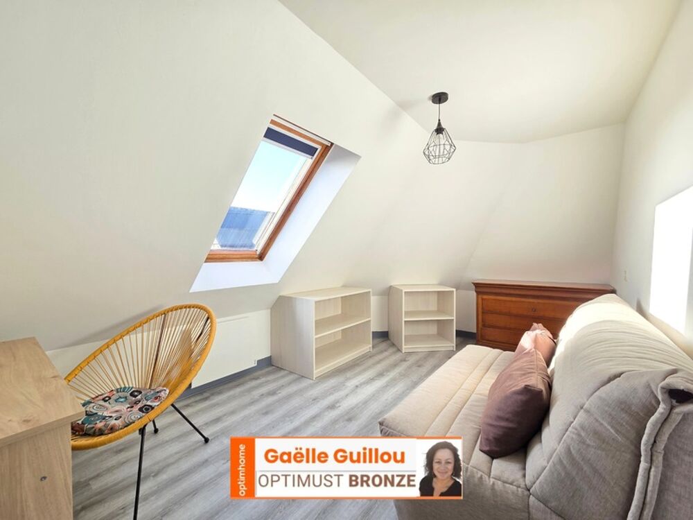 PLOUESCAT Centre : Appartement- meublé et équipé 2 chambres + Parking