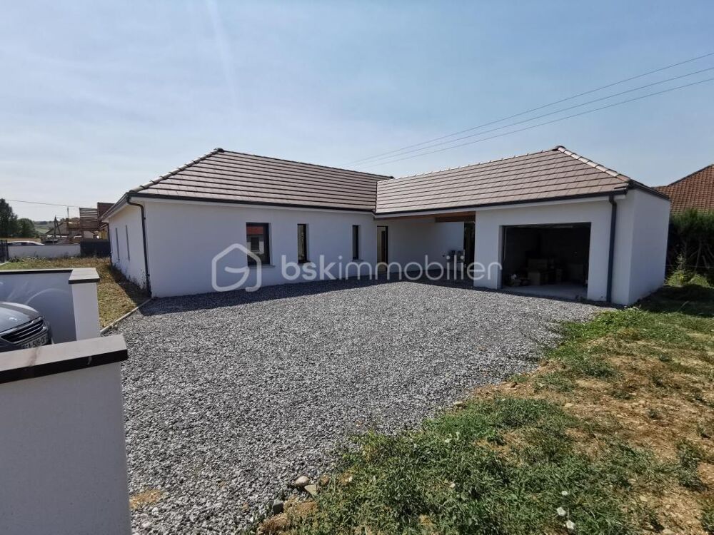 Maison neuve de plain-pied, 5 pièces, 118 m²
