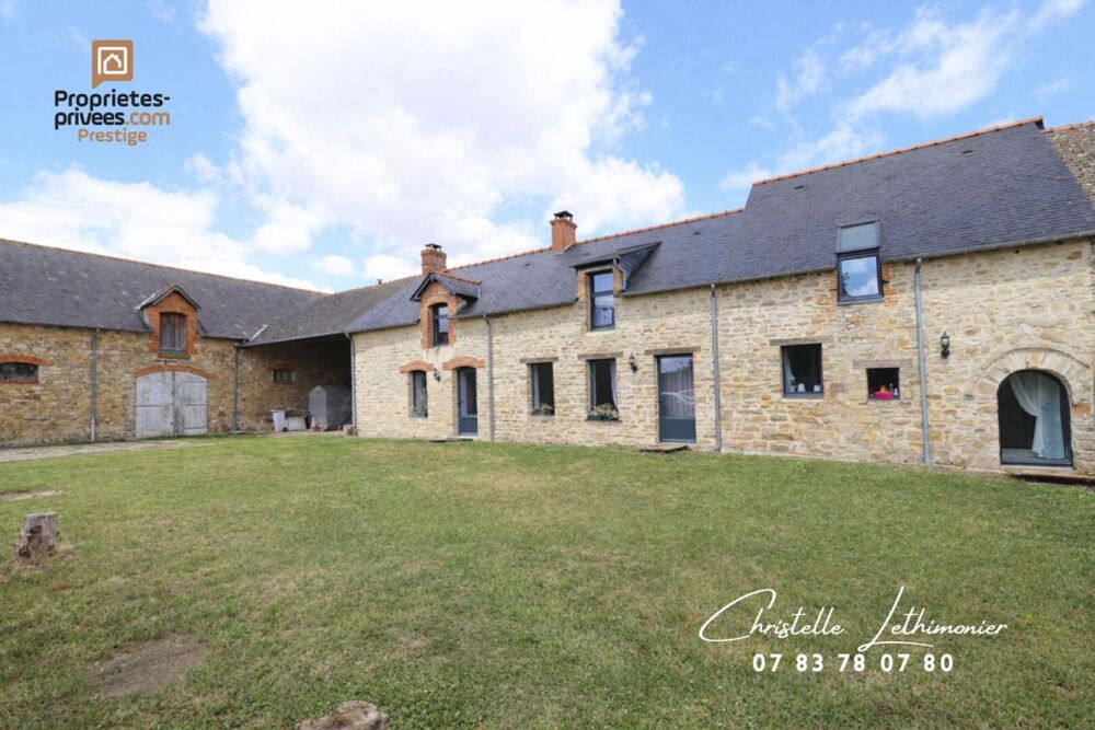 35890 LAILLÉ - Longère + Grange - 6 Pièces - 169 m2