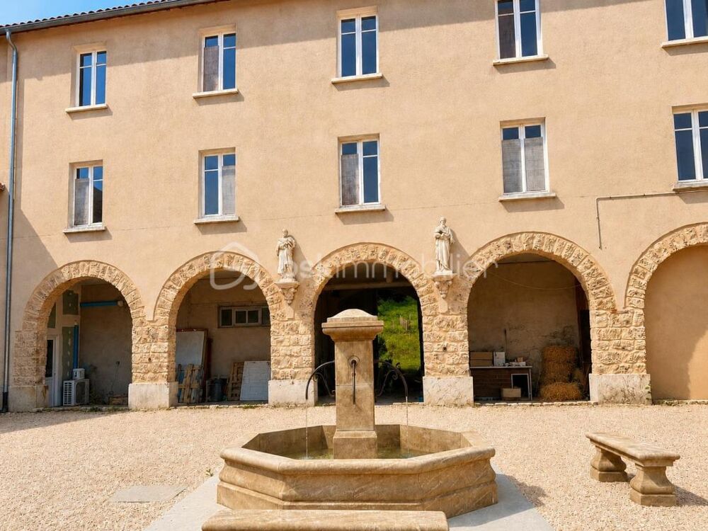 Vente Maison « Ancien Couvent du XIX? siècle – 250 m² habitables – 17 870 m² de terrain – Chapelle et 2 000 m² de bâtis – Murinais » Saint marcellin