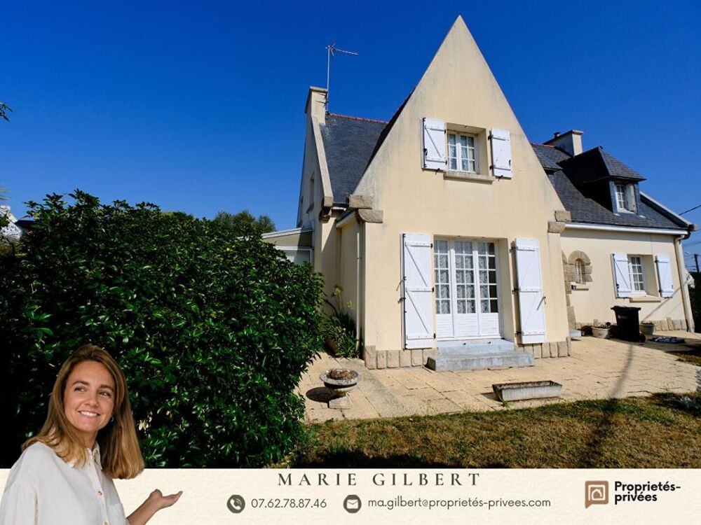 Vente Maison Maison familiale avec garage, grand jardin, corniguel Quimper 7 pièce(s) 160 m2 Quimper