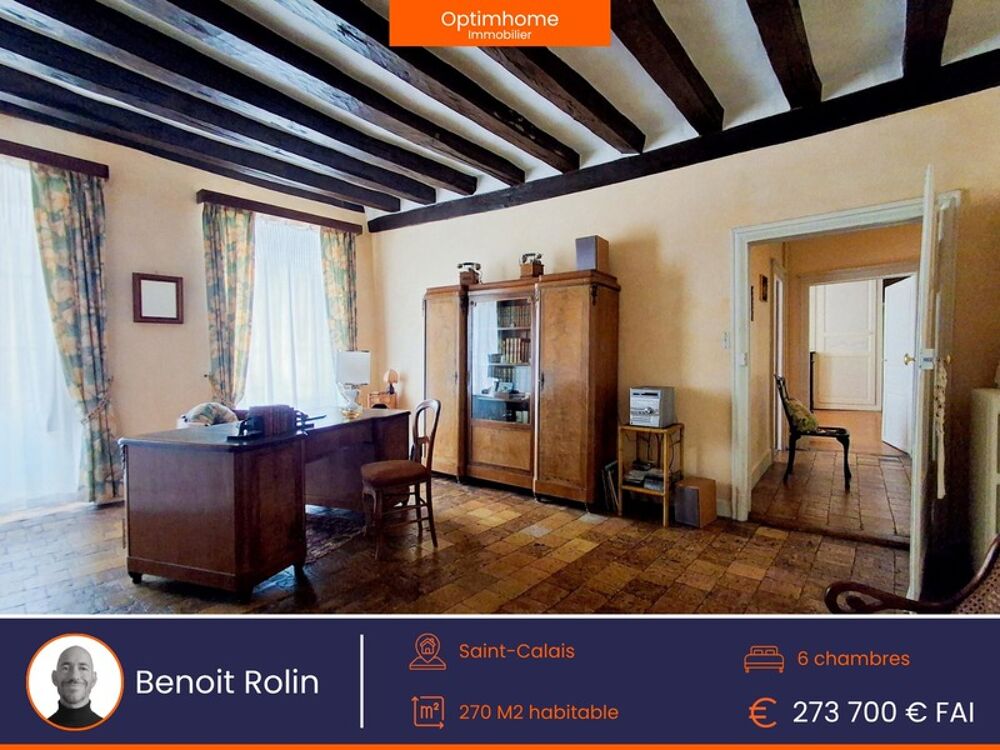 Maison bourgeoise du XIXe siècle au coeur de Saint-Calais
