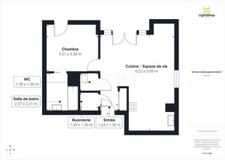  Appartement à vendre 2 pièces 50 m²