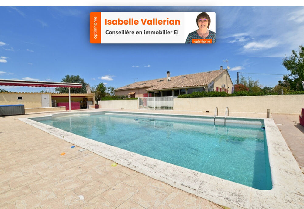 A vendre à Aigues-Mortes (Gard) : Mas avec Piscine et Appartements Locatifs