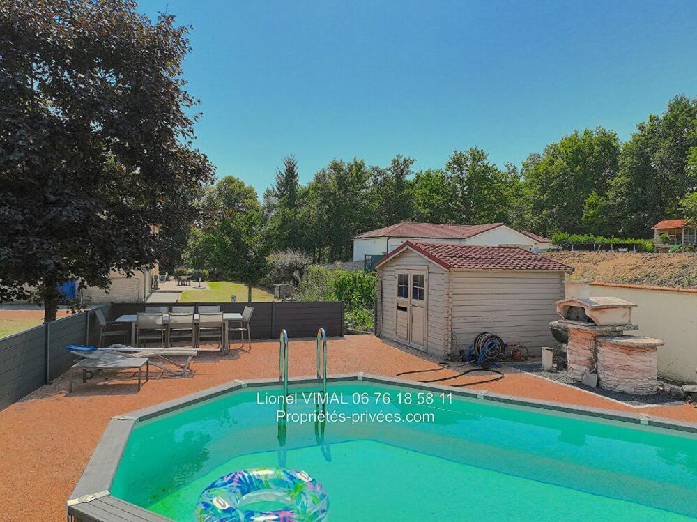 Vente Maison Maison 8 pièces 258 m2 avec piscine sur terrain clos 2832 m2 Orleat