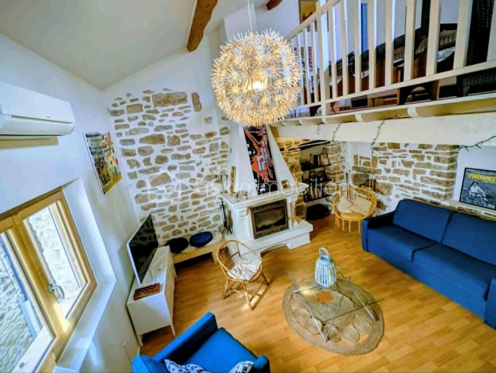 ? Maison en pierre 114 m²  charme de lancien, terrasse tropézienne avec vue