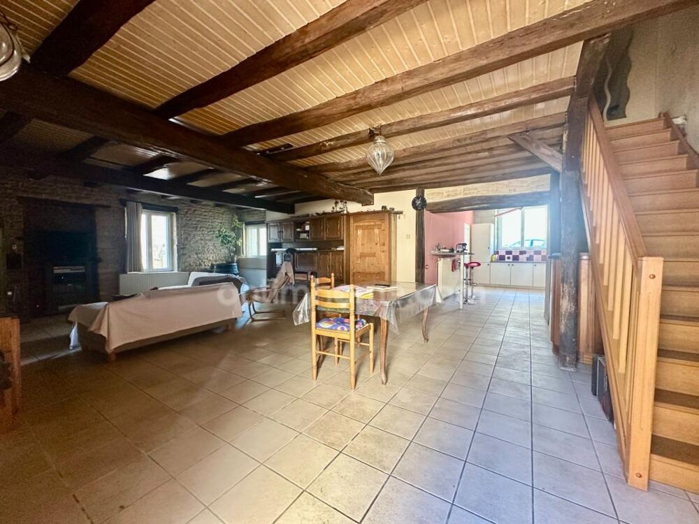 5 mn de Dijon Valmy, BELLEFOND 21490, AUTHENTIQUE MAISON BOURGUIGNONNE  176 m² HABITABLES, GRANGE, COUR, Greniers, bûcher, Cave