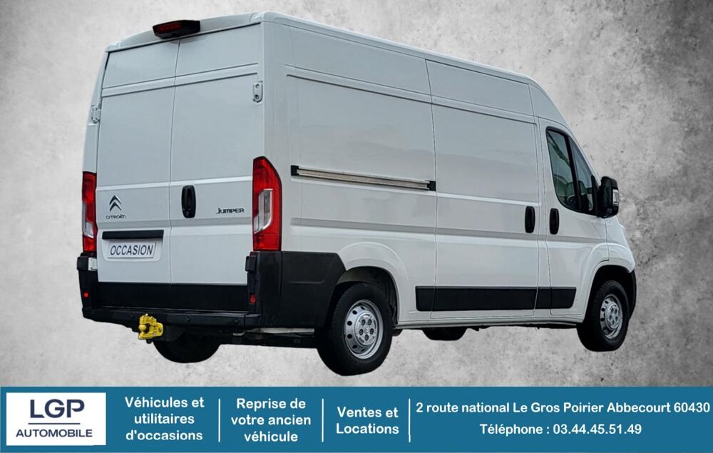 Jumper 1&deg; Main 16.667HT 2.0 HDI 120cv Full option l2h2 Clim/T&eacute;l/R&eacute;g 2021 occasion 60430 Abbecourt