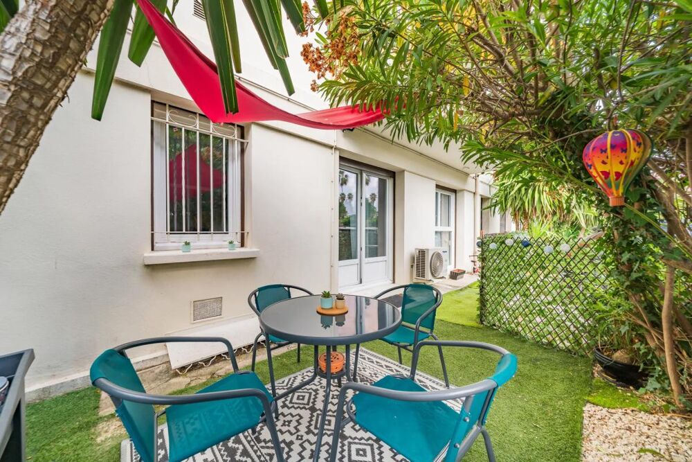 Cagnes sur Mer - appartement 2 pièces entièrement rénové - 58 m² - petit exterieur -