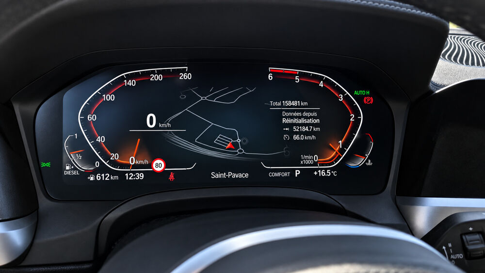 S&eacute;rie 3 320d 190 BVA8 M Sport - Automatique 2019 occasion 72000 Le Mans