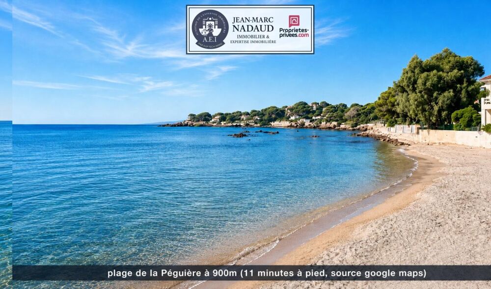 Studio à 600m coeur village, plage à pied, clim, au sein d'une véritable pinède