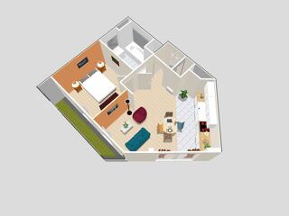  Appartement � louer 2 pi�ces 40 m�