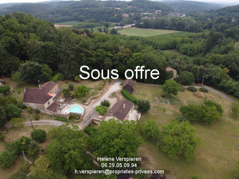  2 Maisons Carsac Aillac en hauteur Piscine terrain de 7000 m2 Maison - 12 pi�ce(s) - 223 m�