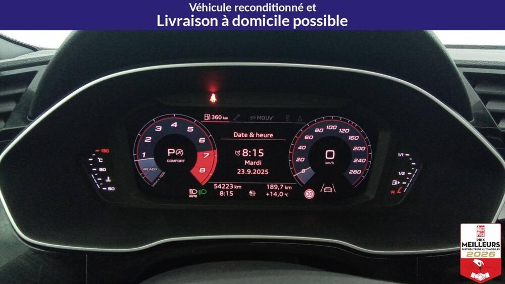 Q3 40 TFSI 190 S tronic 7 Quattro Design Luxe +Toi 2020 occasion 10150 Lavau