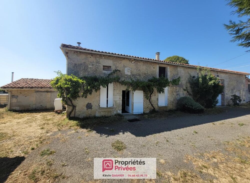 Vente Maison DIGNAC (16410) : Maison en pierre de 76m2 avec grange et atelier Dignac
