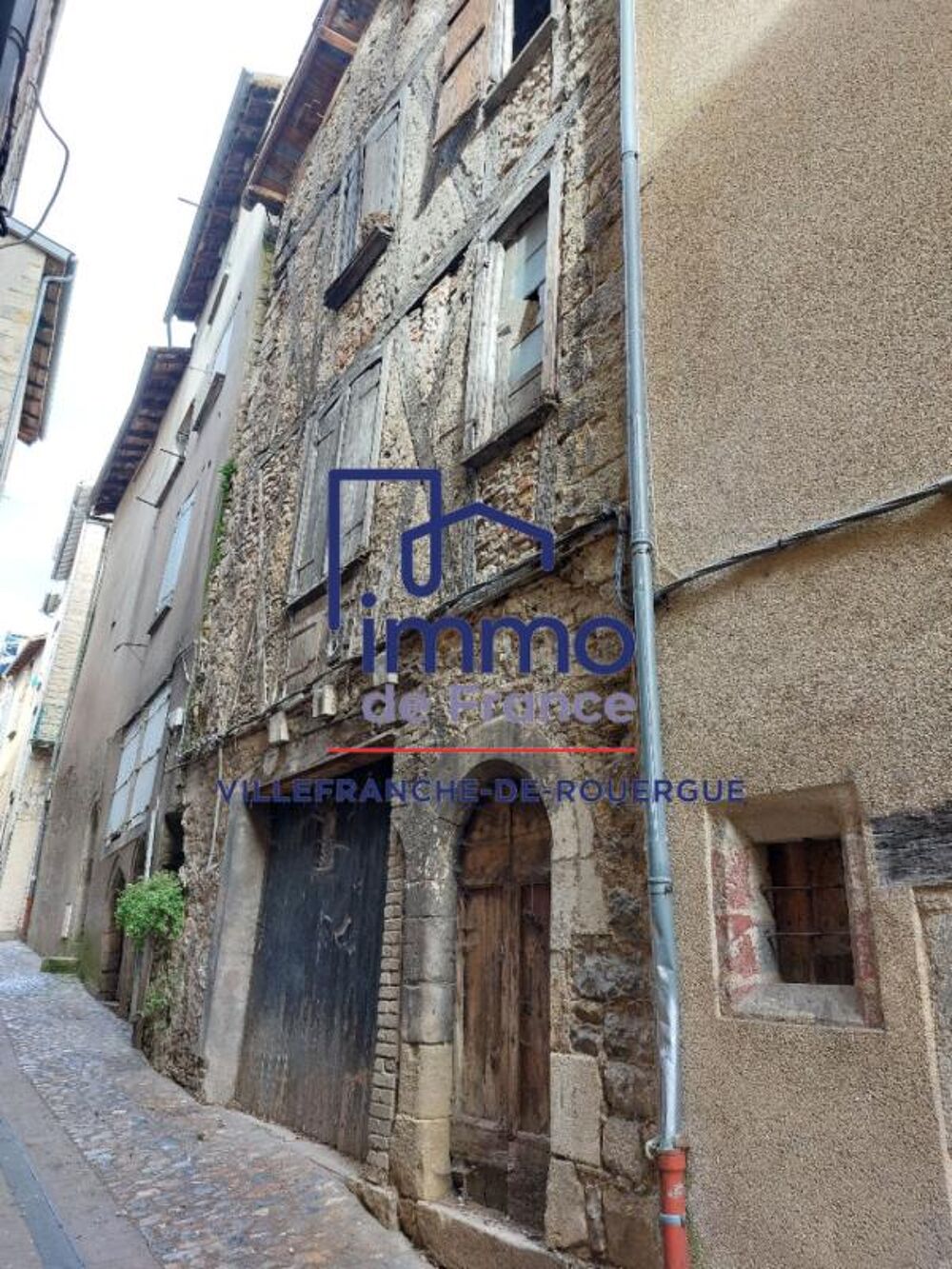 Vente Maison Maison de ville a rénover 4 pièces 90 m2 Villefranche de rouergue