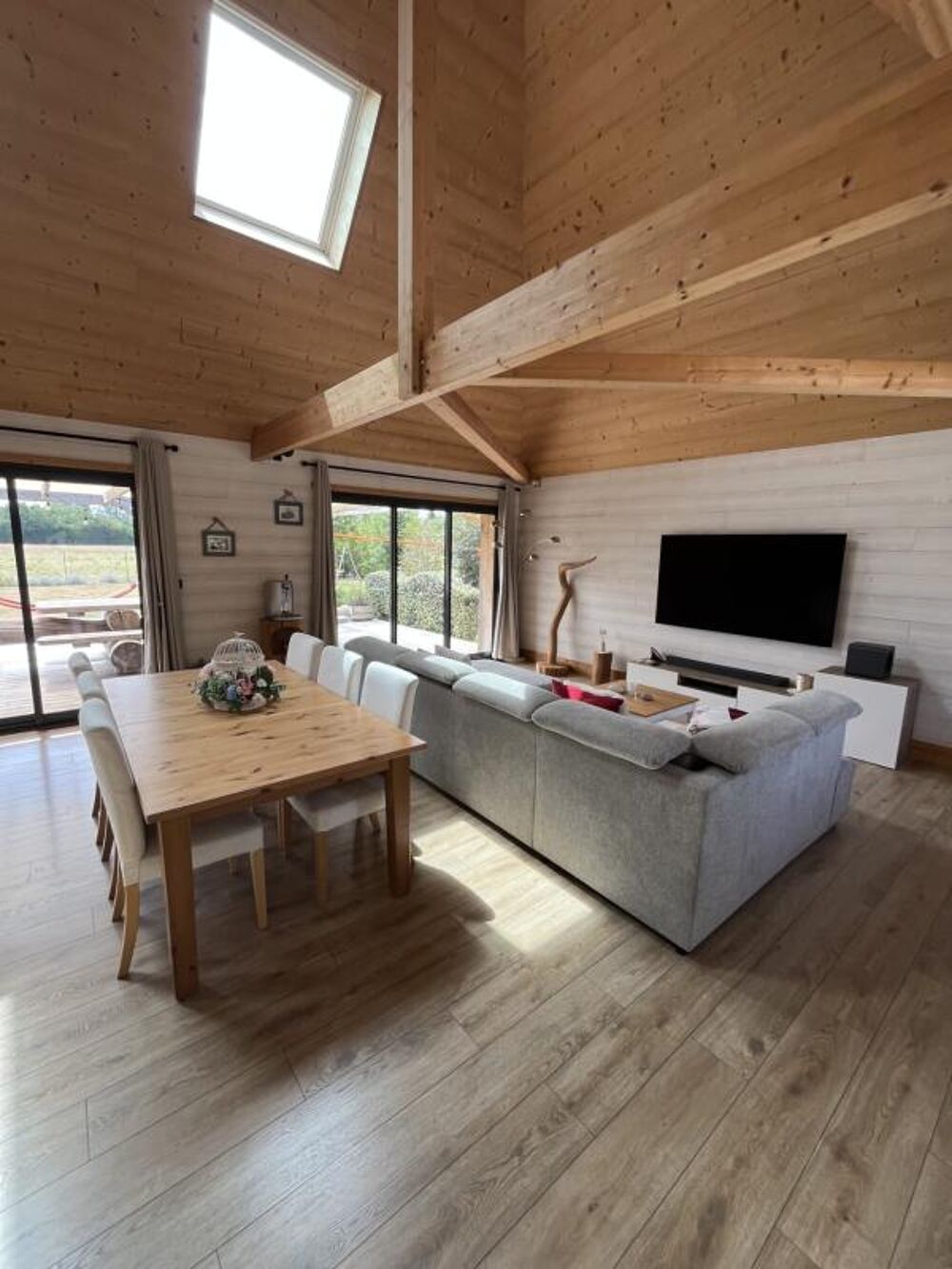 Vente Maison Maison coup de coeur en ossature bois de 168 M2 4 chambres Beaux volumes et au calme Fierville les parcs