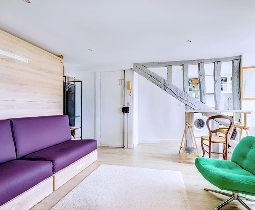 Vente Appartement Grand studio Marais 27 m2 Paris 4e Paris 4