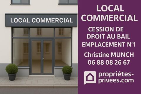 DROIT AU BAIL LOCAL COMMERCIAL - EMPLACEMENT N&deg;1 - COEUR D'ERMONT - 64M2 / 104M2 / 168M2 178000 95120 Ermont