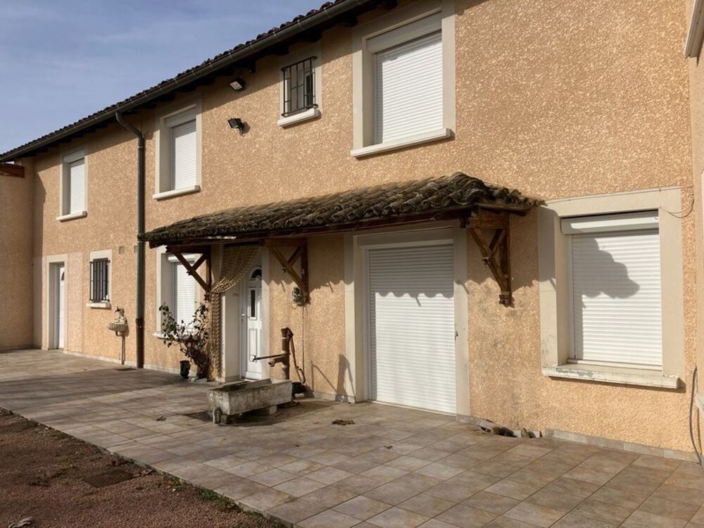 Maison à vendre 6 pièces proche à TAPONAS (69220) 3 mn de Belleville - Maison de 110 m² avec Jardin privatif et 2 Parkings .Arrê