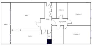  Appartement  vendre 3 pices 66 m