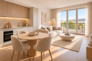 Vente Appartement 2 PIÈCES NEUF AU 3E ÉTAGE AVEC DEUX BALCONS, À 2 MIN DU PARC Vanves