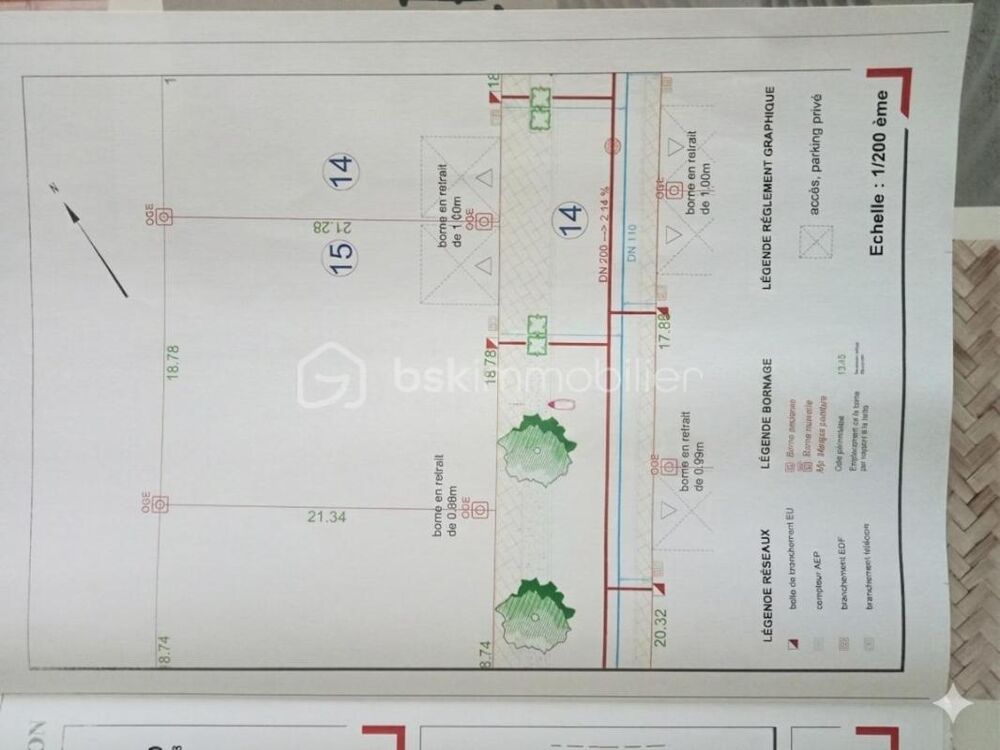 Vente Terrain Terrain plat borné et viabilisé Suippes