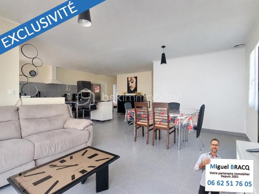 Villa F4 de plain pied sur 300 m² de terrain, quartier calme sur Nissan-Lez-Enserune 34440
