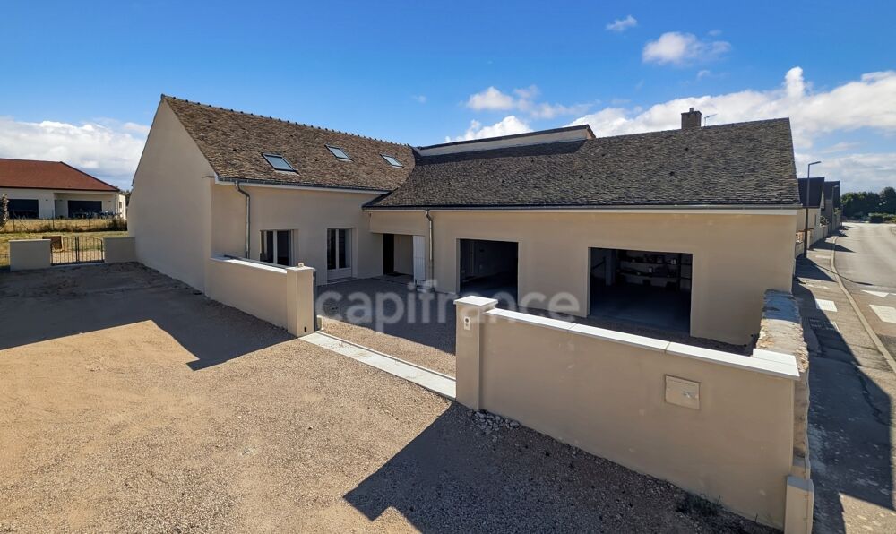 A Saint-Marcel (71) maison climatisée à vendre de 159.73 m² 5 pièces 4 chambres double garage parking terrain de 560 m²