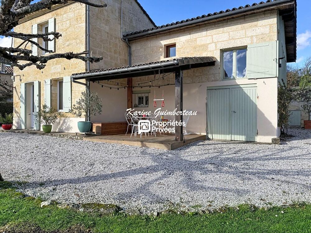 Vente Maison Maison en pierre avec vue, 4 chambres, petit garage, jardin Saint christophe des bardes