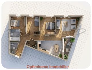 Appartement à vendre 4 pièces 86 m²