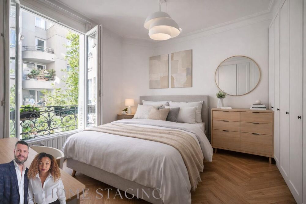 Vente Appartement PARIS 14EME - 2 PIÈCES - 38.55 M² - EXPOSITION SUD - CALME - FORT POTENTIEL Paris 14