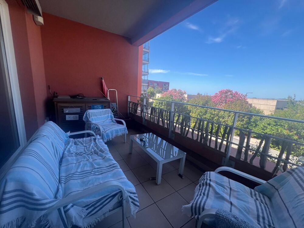 Vente Appartement T3 d'exception au Bas Saint-Clair Vue panoramique sur la mer et l'étang de Thau Sete