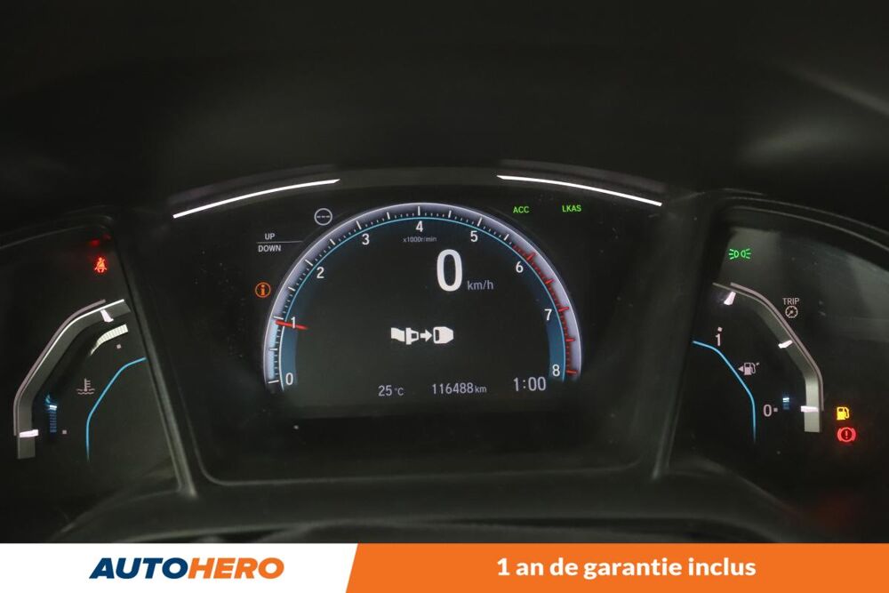Civic 1.0 i-VTEC Elegance 5P 126 ch 2019 occasion 92130 Issy-les-Moulineaux