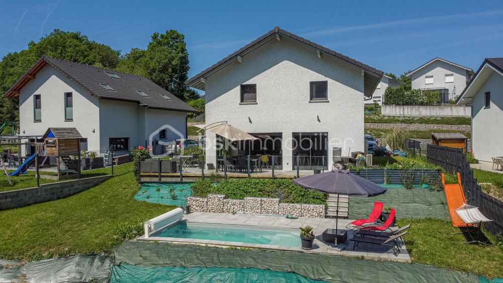 Vente Maison Belle maison individuelle récente avec piscine et sous-sol complet Marcellaz albanais