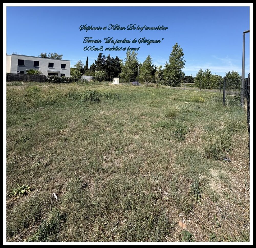 Vente Terrain Terrain à vendre  SERIGNAN (34) Serignan