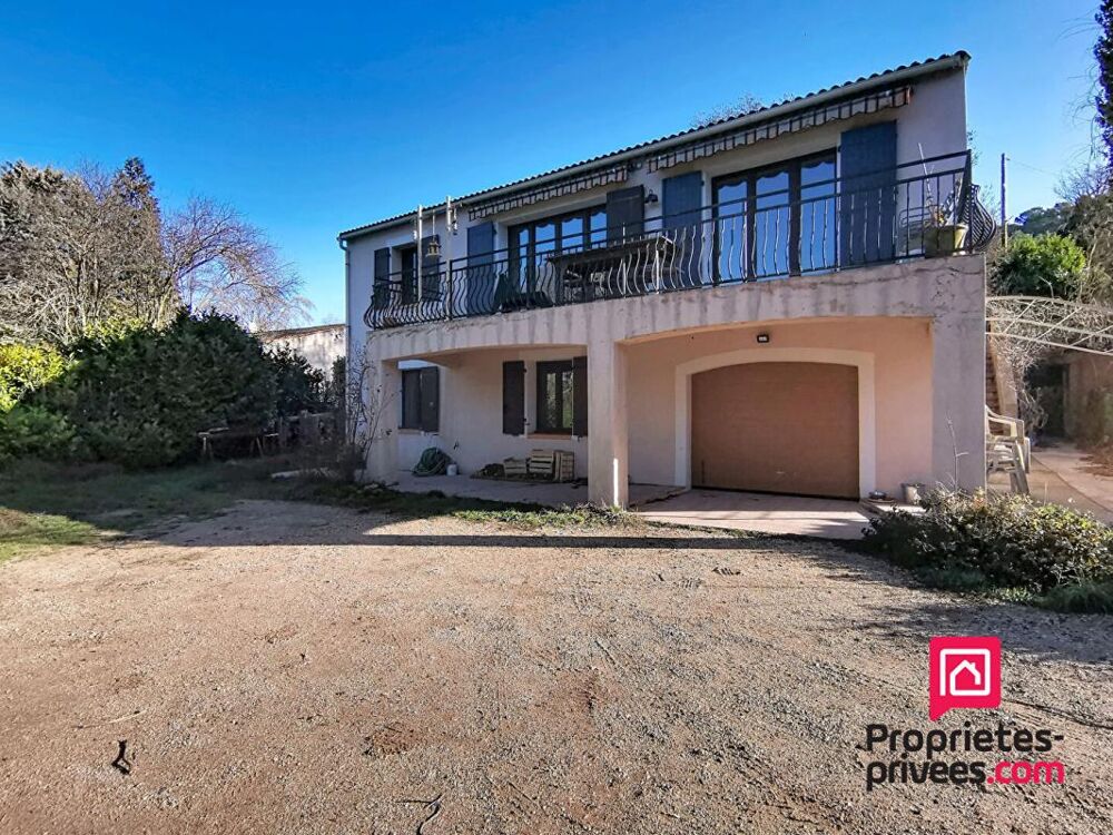 Maison 146m2 avec 2 accès indépendants, Double habitation, Fort potentiel locatif ,1500 m² terrain Mazaugues 83136