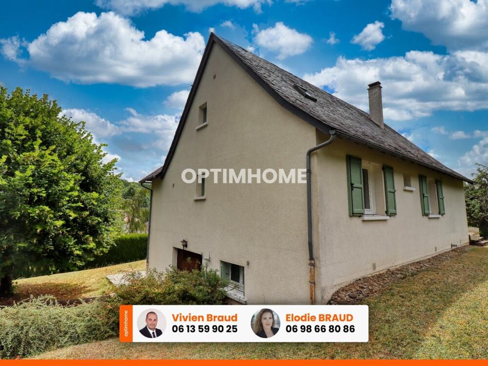 À vendre  Maison familiale de 140 m²  4 chambres  Ydes (Nord Cantal 15)