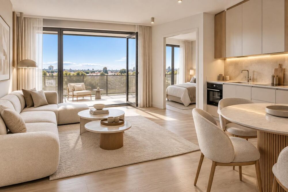 Vente Appartement BEL APPARTEMENT 2 PIECES AVEC BALCON ECOQUARTIER DU SYCOMORE Bussy saint georges