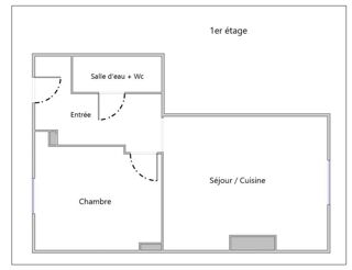  Appartement à vendre 2 pièces 30 m²