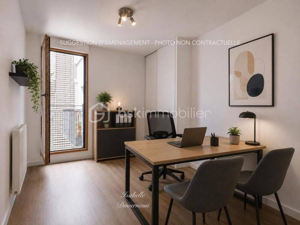 MONTÉVRAIN  BUREAUX / CABINET PROFESSIONNEL 72 m² AVEC TERRASSE, BALCON ET PARKING