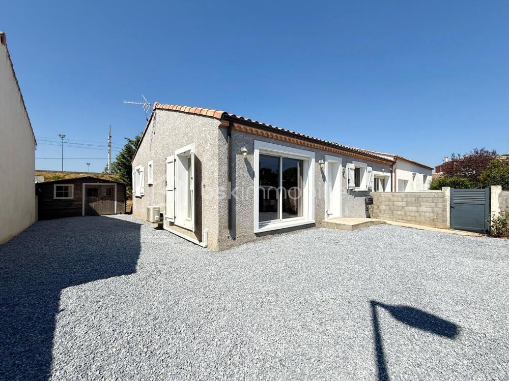 Vente Villa BÉZIERS – VILLA T4 DE PLAIN-PIED – 89 m² – GARAGE – TERRAIN DE 304 m² Beziers